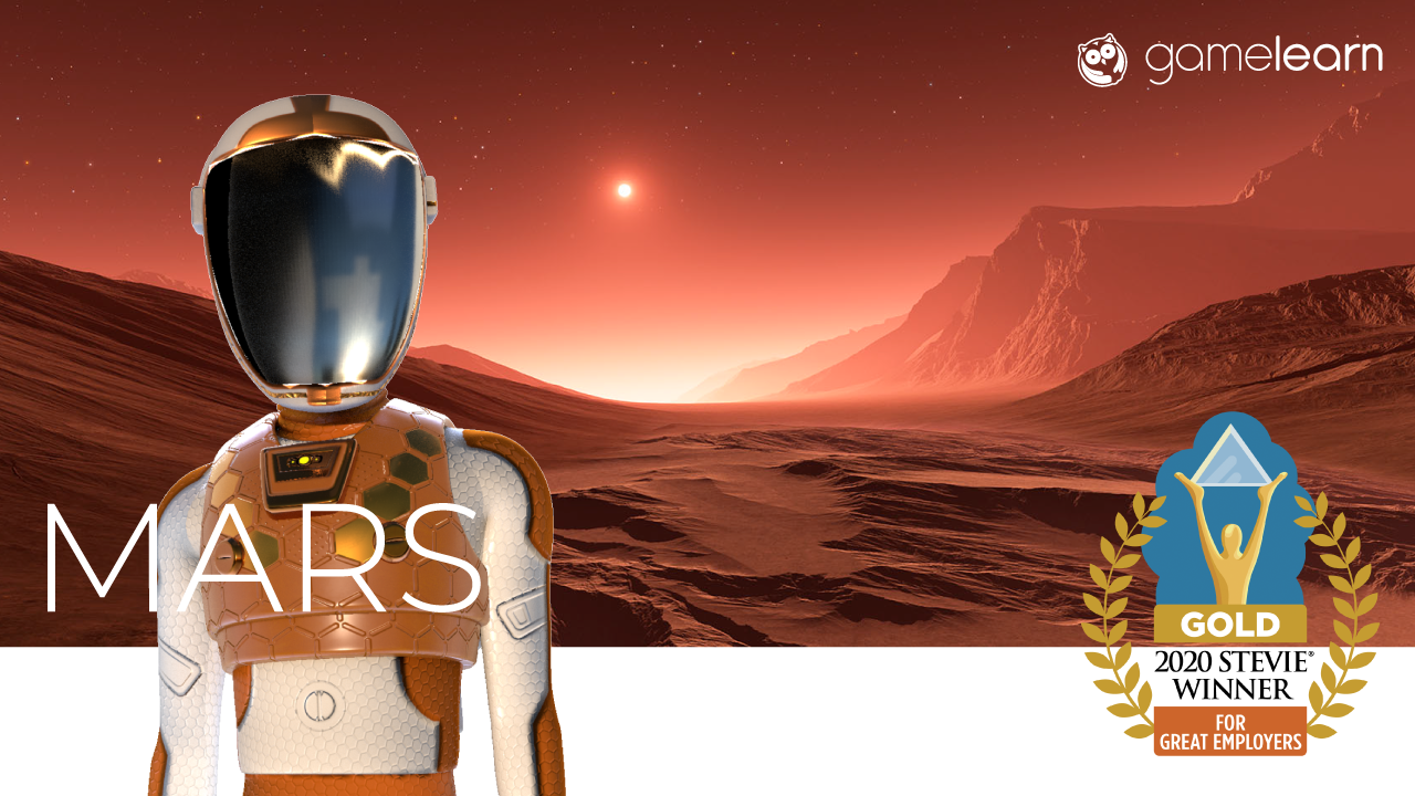 Gamelearn’s serious game Mars wins best training program in its category at the 2020 Stevie® Awards