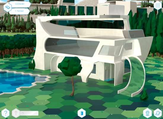 a house from serious game 2100