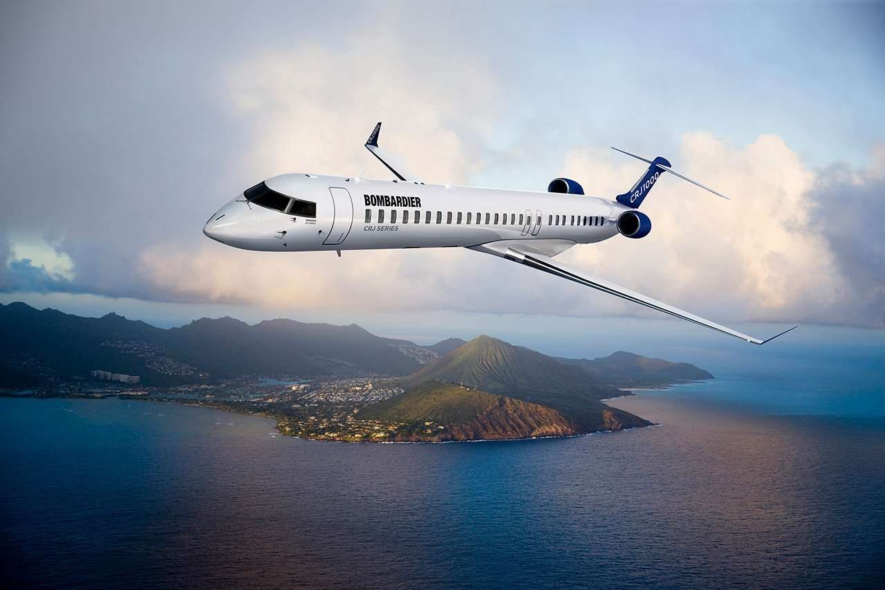 Flugzeug Bombardier