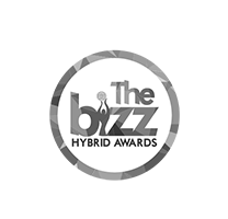 Gamelearn award The Bizz 2017 gray logo