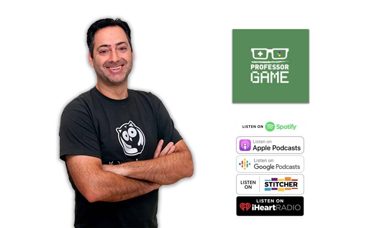 Gamelearn CEO Ibrahim Jabary sits down with 'Professor Game' to talk game-based learning and the history of his company