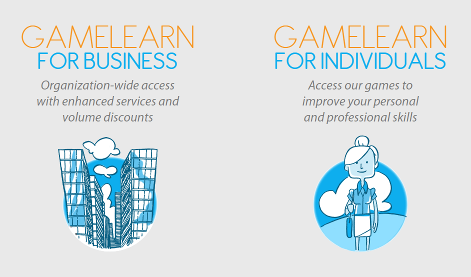 Game - based learning for companies and individual