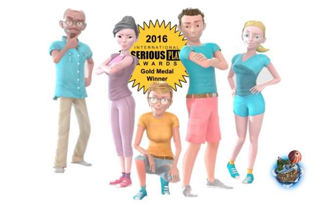 The Serious Game Pacific Wins The Gold Medal at the 2016 International Serious Play Awards