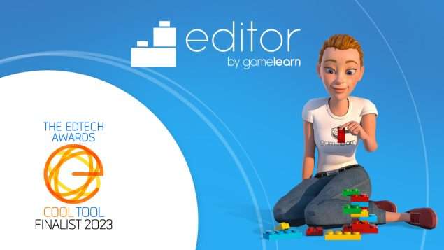El Editor de Gamelearn, finalista de los EdTech Awards 2023