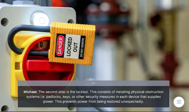 Machinery isolation process